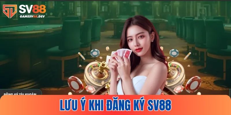 Một vài lưu ý khi đăng ký tài khoản