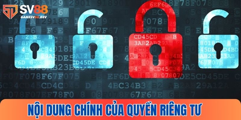 Quy định chi tiết về vấn đề riêng tư từ SV88